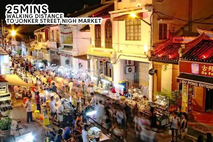 Mahkota Timber Heaven 6Pax Historical Spot Jonker Apartment Malacca 0*,  Malaysia